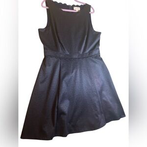 ELLE WOMEN corp core BLUE SLEEVELESS DRESS Boho chic SZ XL Pre-love gently used